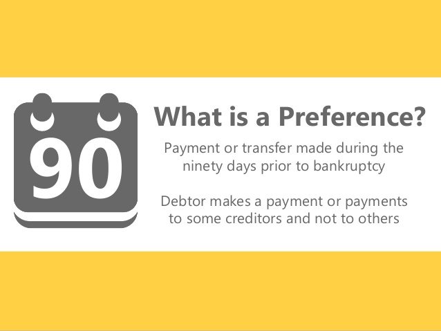 Bankruptcy Preference